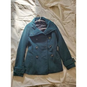 H&M Dark Green Peacoat Size 2